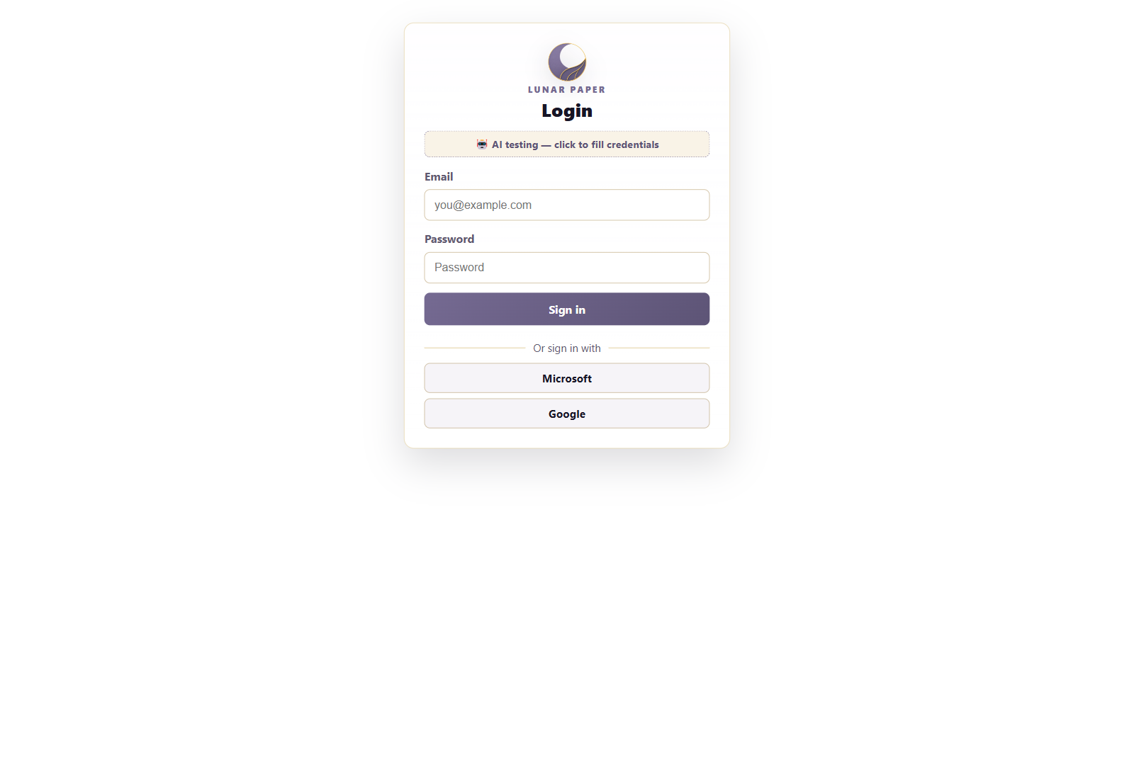 The Documents module inside a service, showing the document list with a business requirements document
