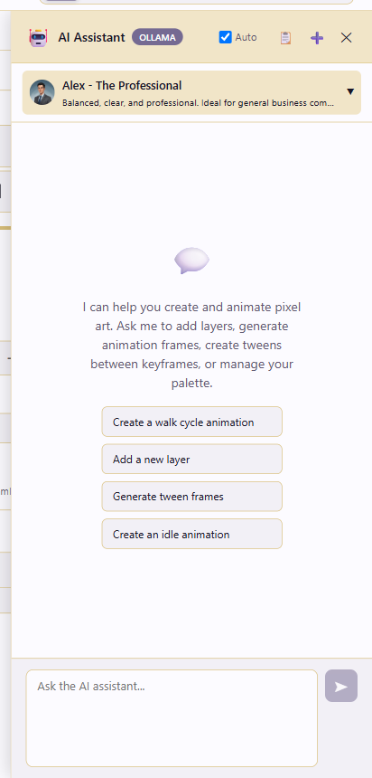 AI Assistant making a structured edit